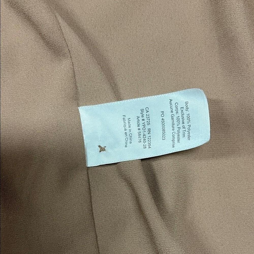aritzia quincey long line cardigan jacket  Soft brown - Picture 6 of 7